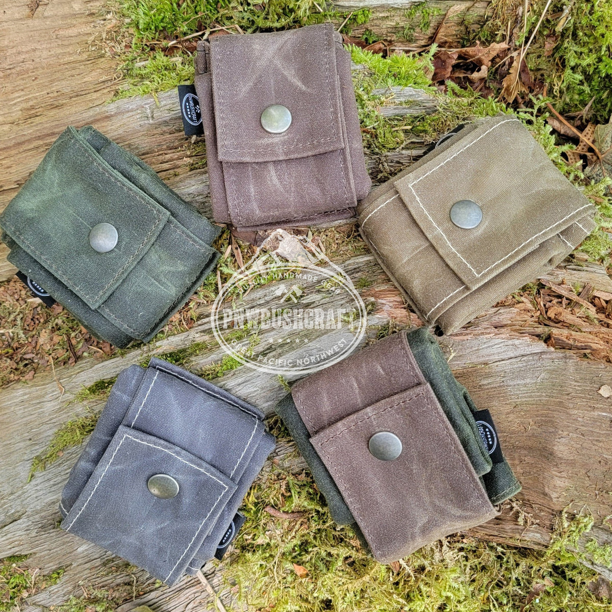 Waxed Canvas Bush Pot Bag by Badger Claw Leatherworks | Self Reliance Outfitters