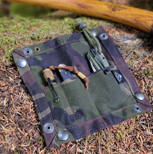 EDC Waxed Canvas Travel Tray for your Gear and EDC 2.0