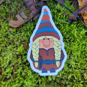 Bushcraft Adventure Gnome Stickers *Free U.S. Shipping*