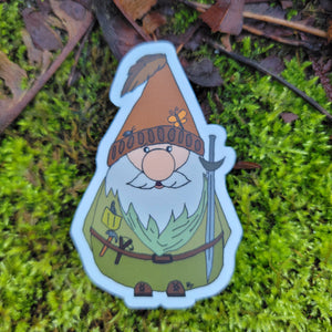 Bushcraft Adventure Gnome Stickers *Free U.S. Shipping*