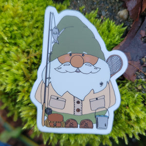 Bushcraft Adventure Gnome Stickers *Free U.S. Shipping*