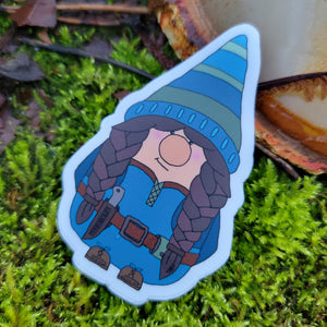 Bushcraft Adventure Gnome Stickers *Free U.S. Shipping*