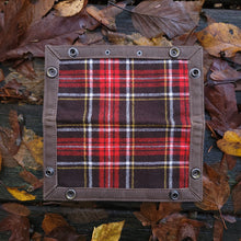 Waxed Canvas and Vintage Wool Travel Tray for your Gear or EDC