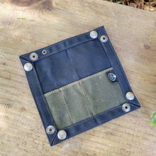 EDC Waxed Canvas Travel Tray for your Gear and EDC 2.0