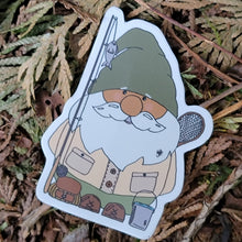 fisherman gnome sticker