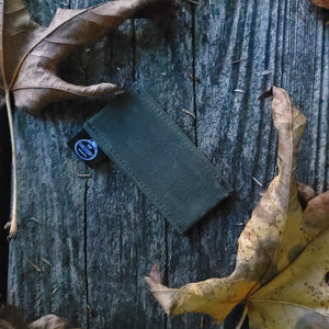 Tiny Pocketknife Bag Slip in Waxed Canvas