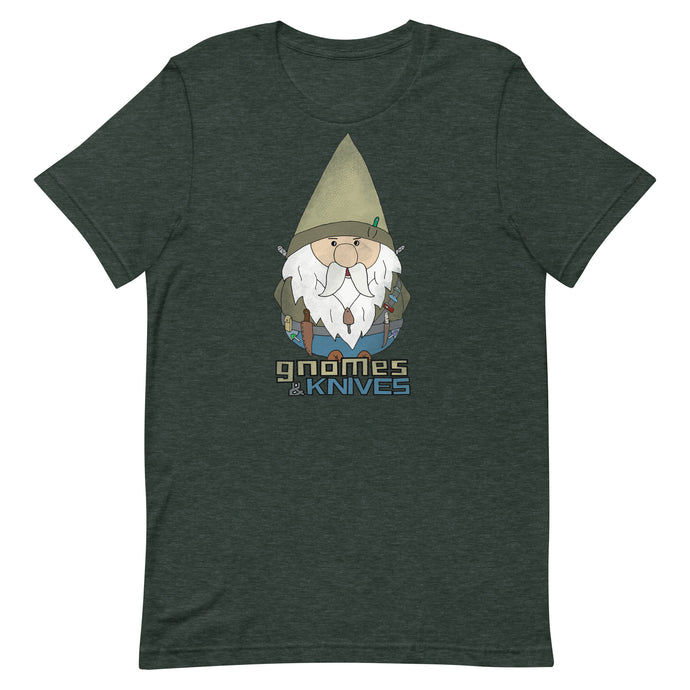 Gnomes and Knives Unisex t-shirt